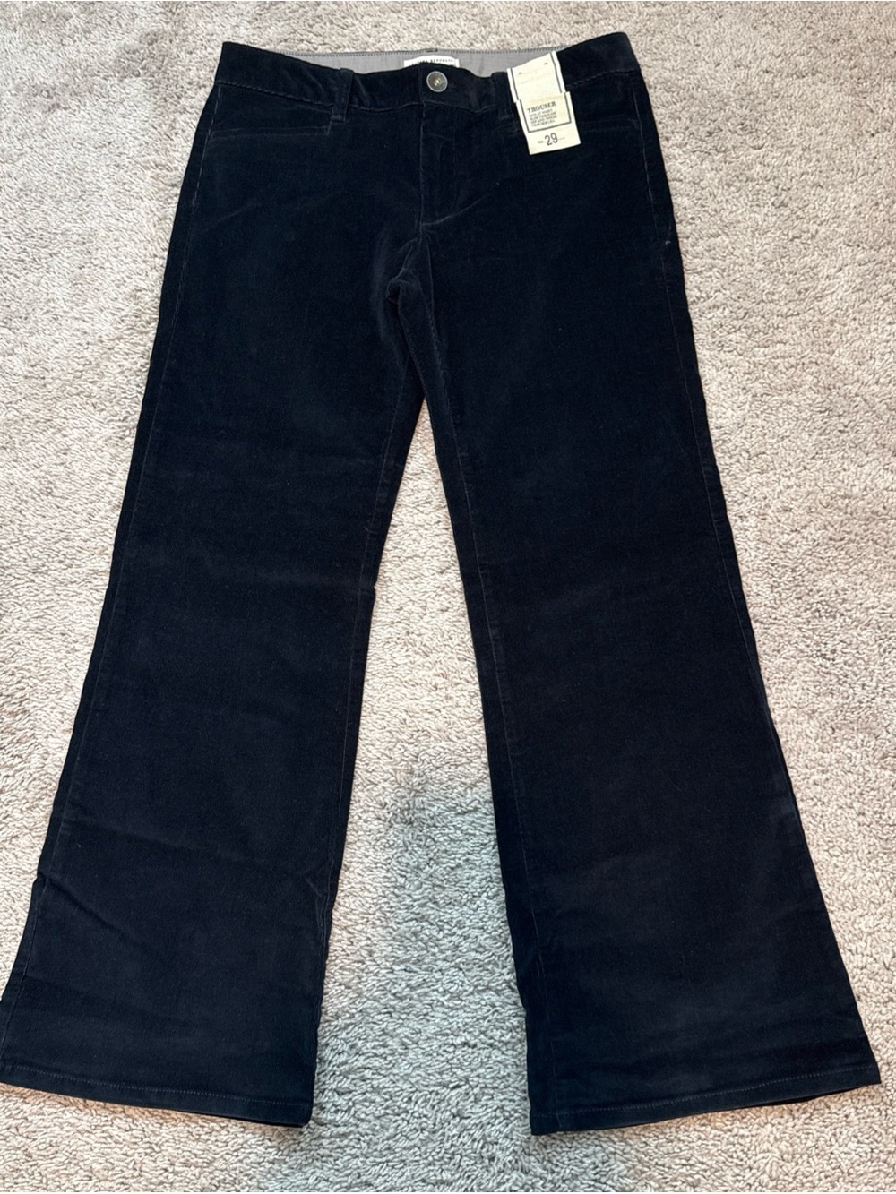Banana Republic Navy Corduroy Women's Trousers Size 29